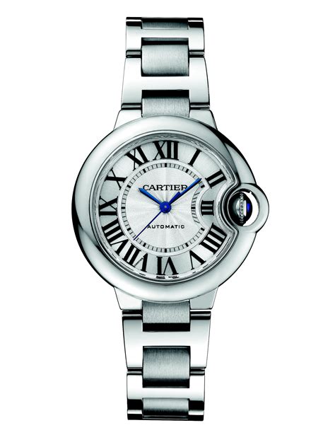 cartier watch ladies stainless steel.